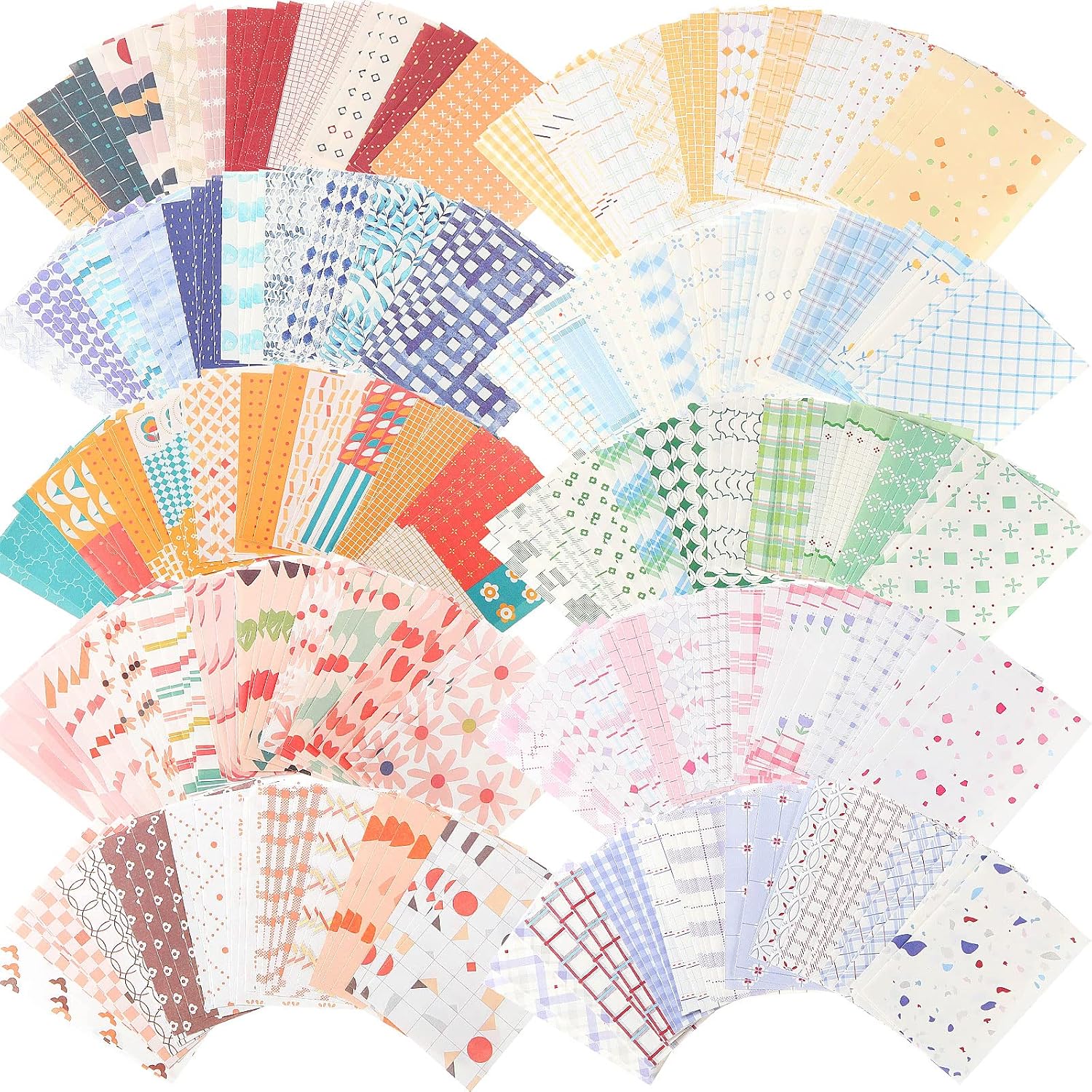 500 Sheets Vintage DIY Scrapbook Paper Junk Journal Supplies, Stylish Style