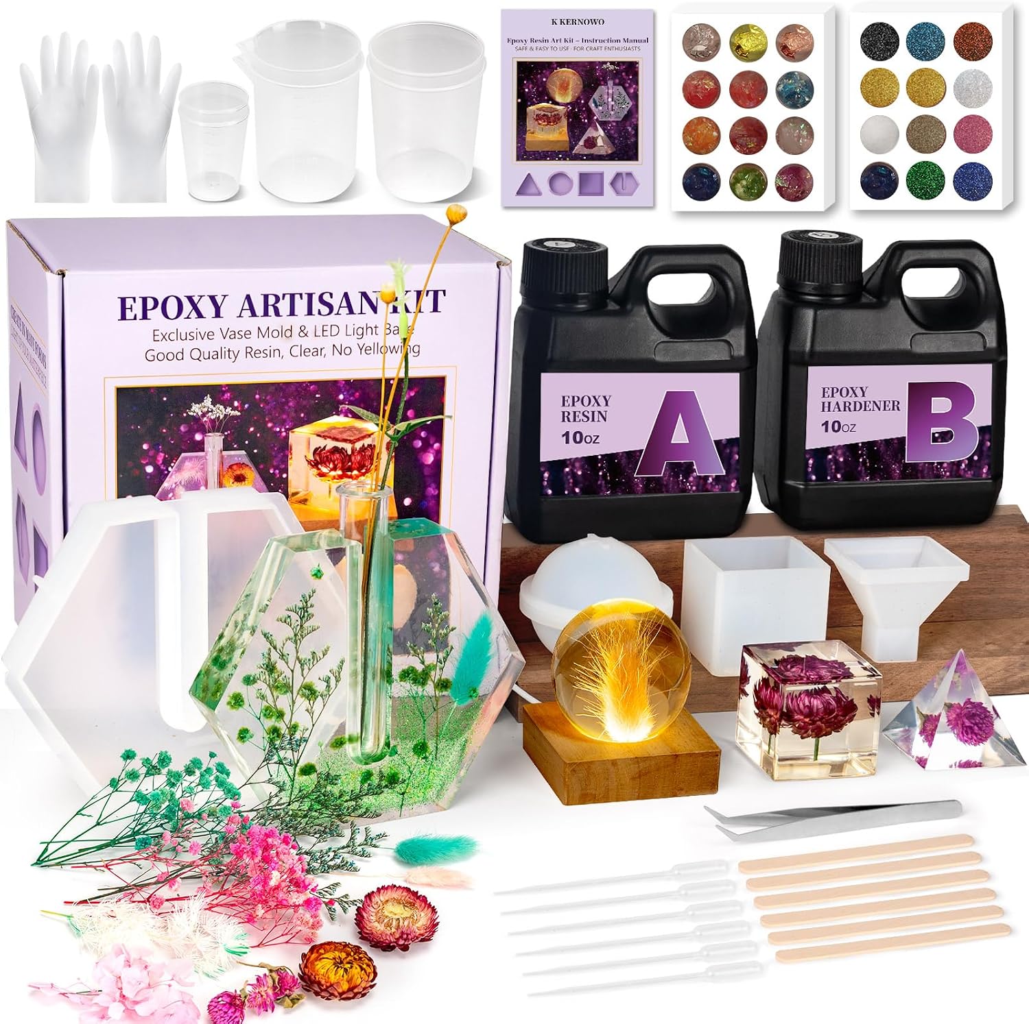 Resin Crafting Kit Moulds