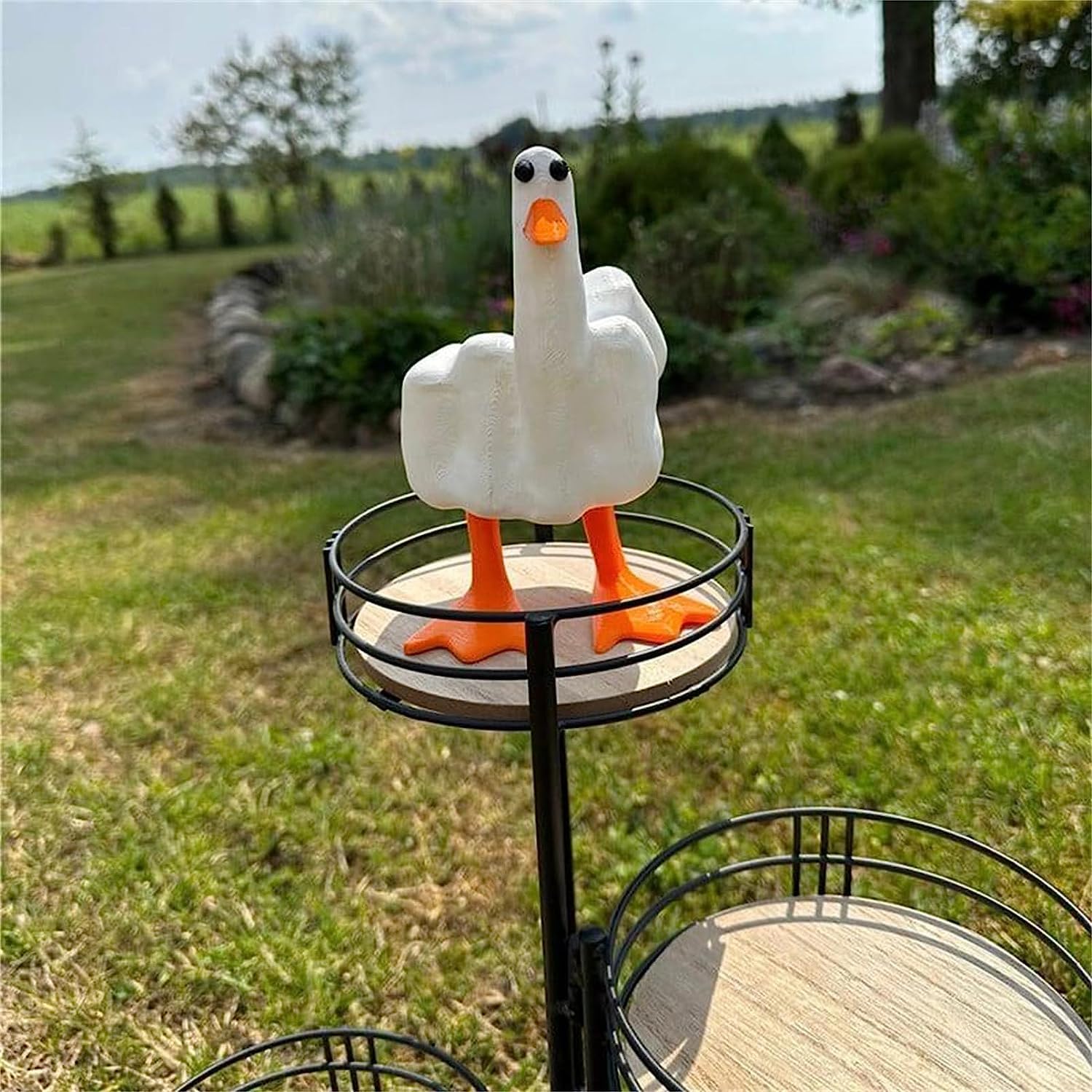 Decorative Goose Figurine